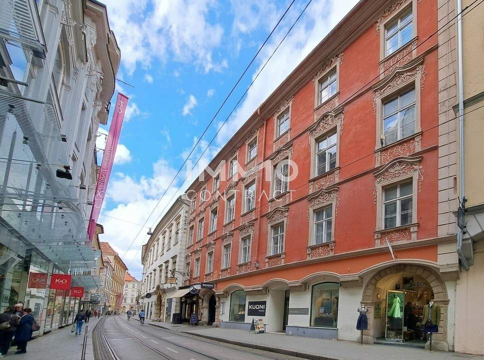 TOP Innenstadtlage: WG-geeignete 3 Zimmer Wohnung in ruhiger Innenhoflage | Sackstraße 14 Top 26