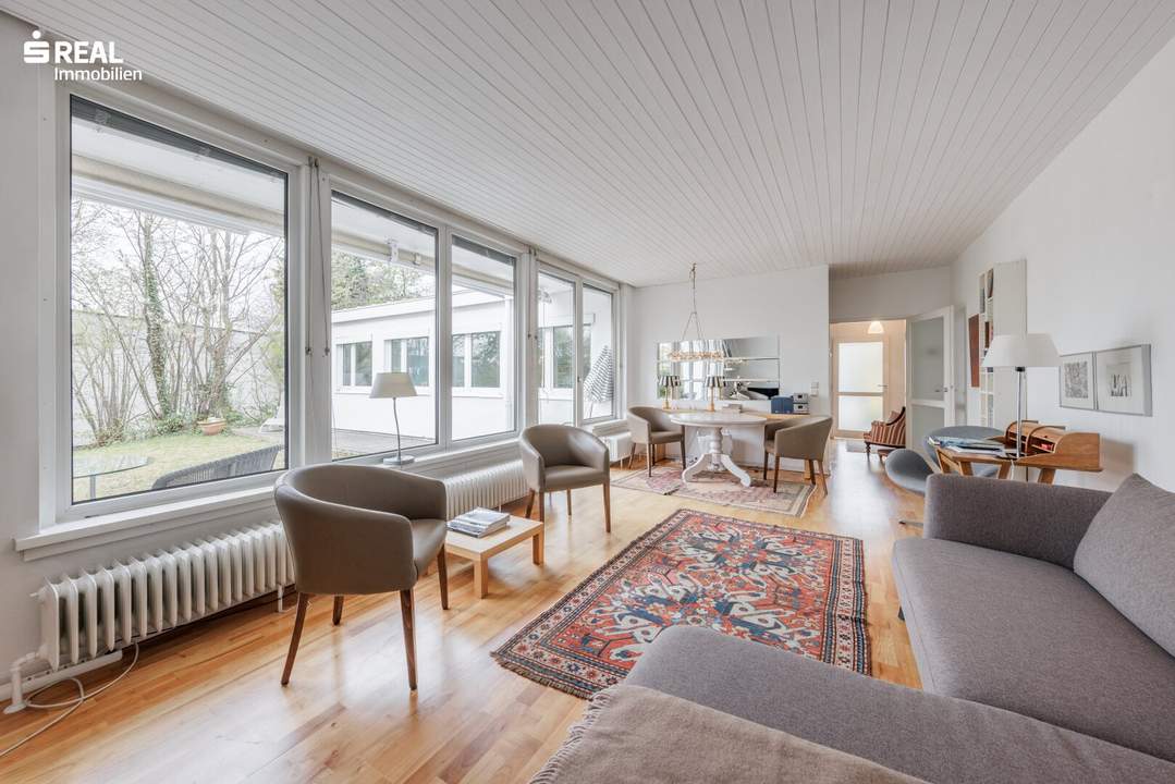 Architektenhaus mit Garten