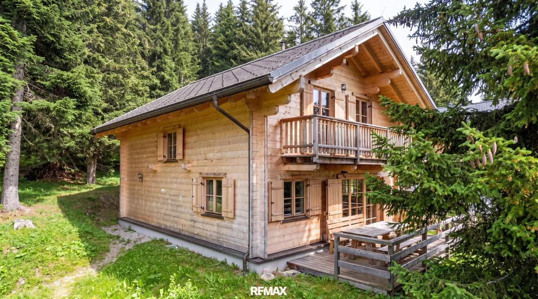 Exklusives, alpines Chalet mit Sauna in traumhafter Panoramalage auf der Koralpe