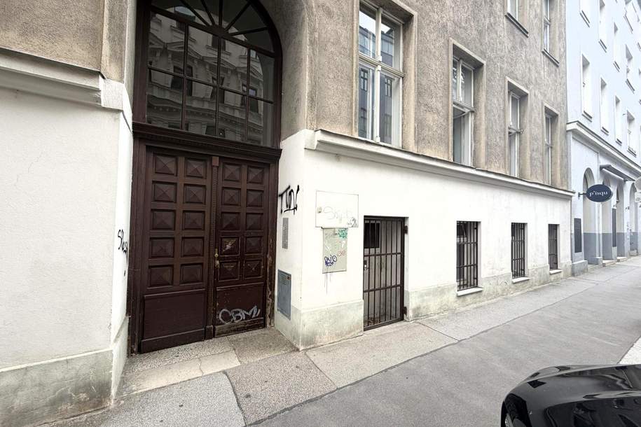 Vielseitig nutzbares Halbkellerlokal in zentraler Lage des 2. Bezirks // Versatile Semi-Basement Commercial Unit in a Central 2nd district location //, Gewerbeobjekt-miete, 511,86,€, 1020 Wien 2., Leopoldstadt