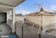 "AM HUNDSTURM" – Lichtdurchflutetes 2-Zimmer-Loft mit großer Loggia &amp; Parkblick