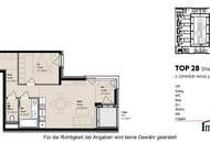 Neubau und Toplage: Straßenseitige, moderne 2-Zimmerwohnung mit Loggia! (Mietbeginn 01.02.2027)