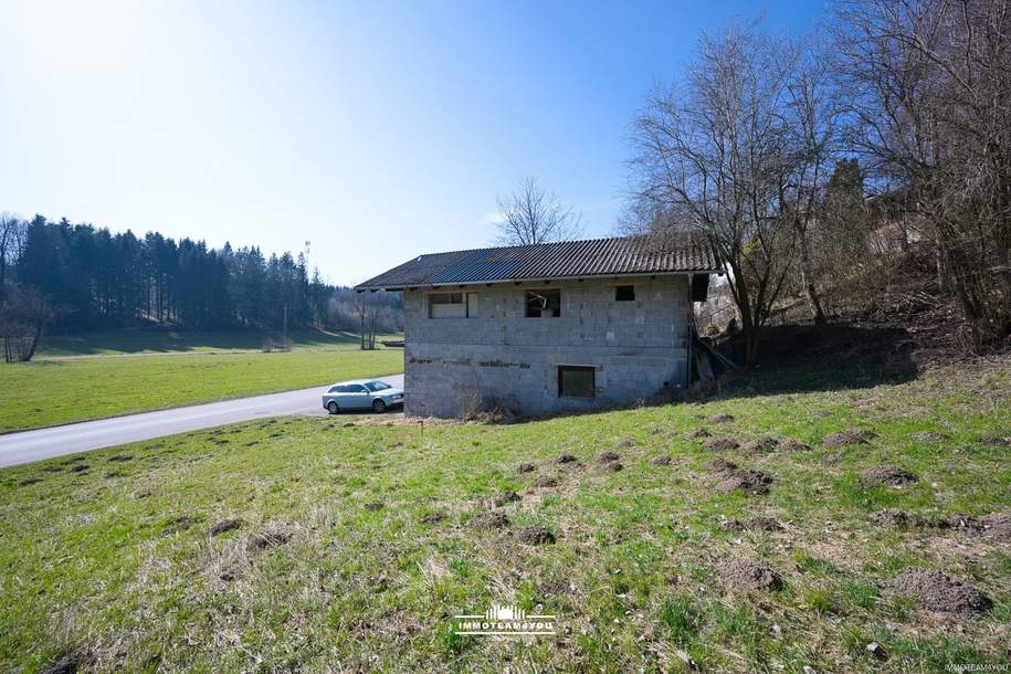 Leistbares Baugrundstück mit Altbestand (Doppelgarage), Grund und Boden-kauf, 107.000,€, 4860 Vöcklabruck