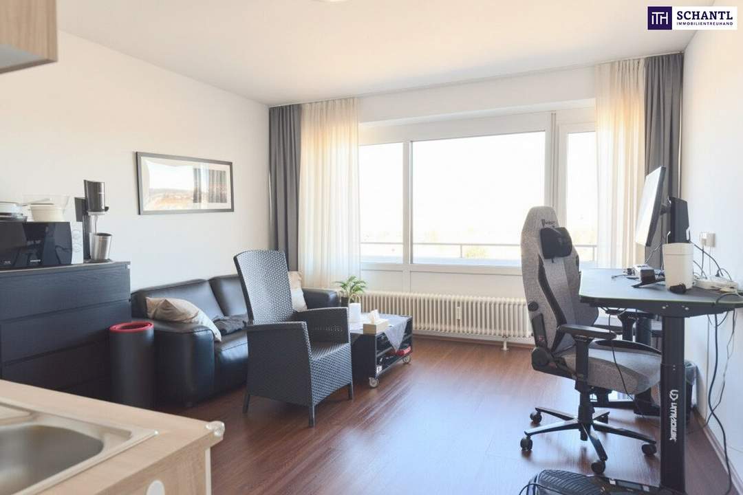 Ab in den 9. Stock - Traumhaftes 3-Zimmer-Penthouse mit unglaublichem Fernblick -Sonnenloggia und Stellplatz inkludiert - Jetzt zugreifen!!