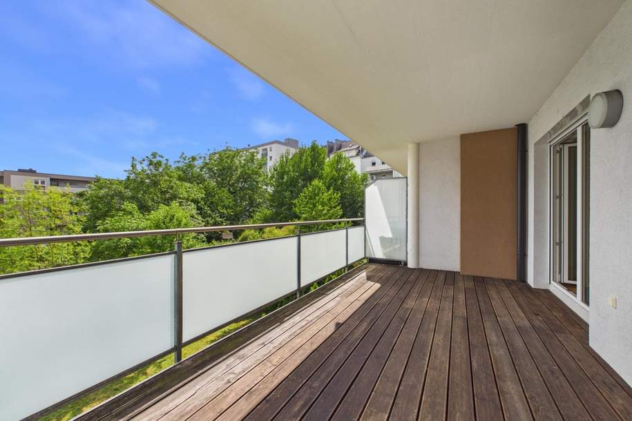 LINZ (FROSCHBERG): TOP-MIETWOHNUNG (3 Zimmer) ca. 77,07 m² WNFL. - XL Balkon/Loggia ca. 18,27m², Wohnung-miete, 1.190,00,€, 4020 Linz(Stadt)