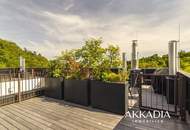 ZUR SCHÖNEN AGNES – Erstbezug: 4-Zimmer-Dachgeschoss-Maisonette mit Balkon &amp; Terrasse im grünen Sievering – PROVISIONSFREI