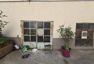 Innenhof Werkstätte Immobilie