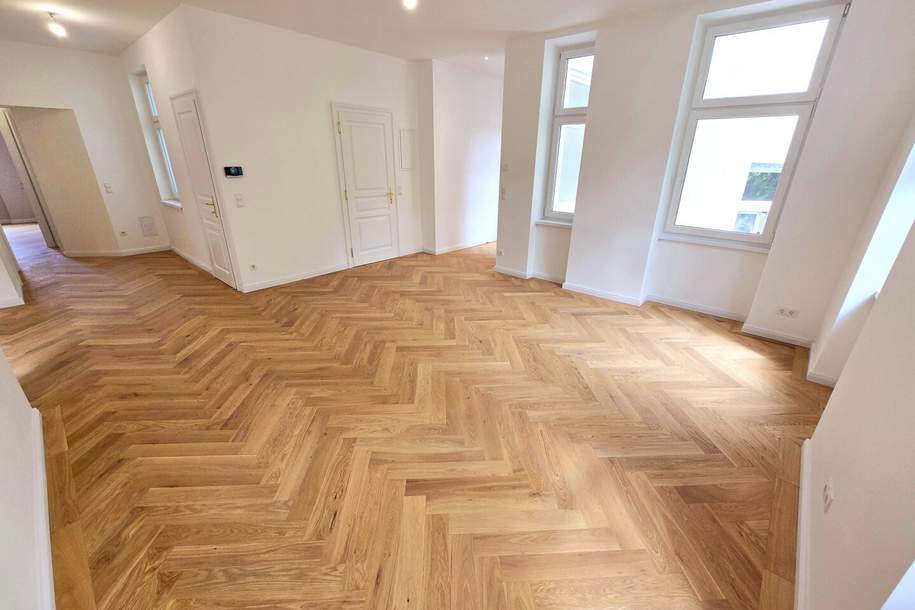 WOW - Top sanierter Altbautraum in ruhiger Seitengasse! U-Bahn um´s Eck + Blick ins Grüne + Tolle Raumaufteilung + Hochwertige Ausstattung + Stil und Eleganz! Jetzt zugreifen!, Wohnung-kauf, 575.000,€, 1130 Wien 13., Hietzing