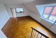 Großzügige 3-Zimmer-Maisonette mit Balkon & Garagenplatz im Dachgeschoss