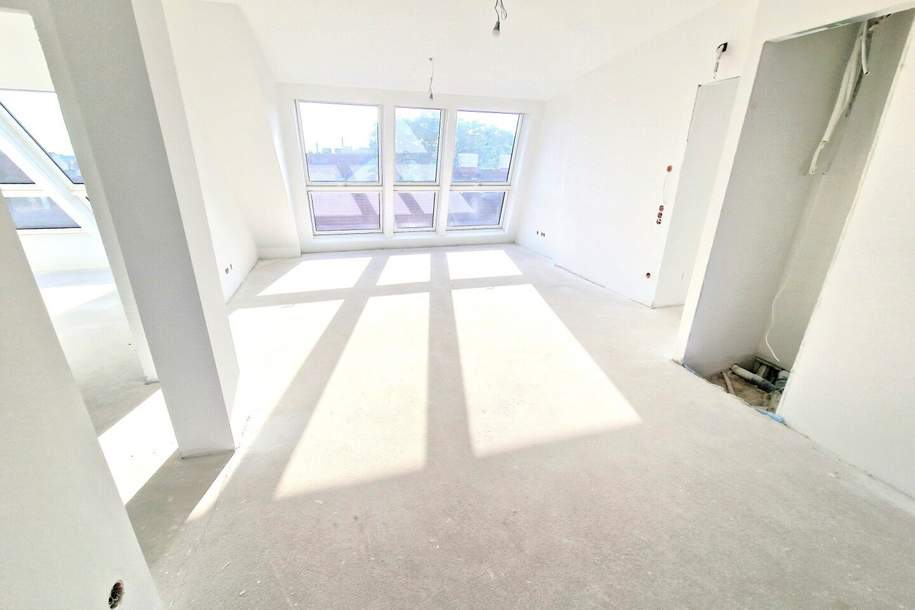 Preisreduktion! Exklusives Familienparadies über den Dächern – Stilvolle 4-Zimmer-Dachgeschosswohnung mit zwei Terrassen + moderner Luftwärmepumpe + Klimaanlage, Wohnung-kauf, 949.000,€, 1160 Wien 16., Ottakring