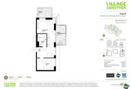 2-Zimmer-Wohnung mit optimalem Schnitt und zwei Balkonen | URBAN DAHEIM | BAUFELD 13