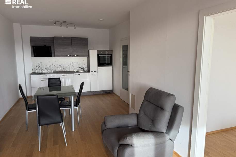 2-Zimmer-Wohnung mit Loggia und Fernblick, Wohnung-miete, 750,00,€, 3350 Amstetten