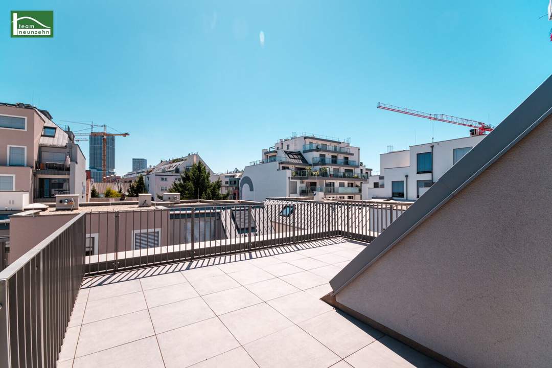 Hell - Heller - am Hellsten _ Urlaub zu Hause - DG-Wohnung mit Terrasse inkl. Klimavorbereitung, Küche und Erdwärmeheizung - JETZT ANFRAGEN