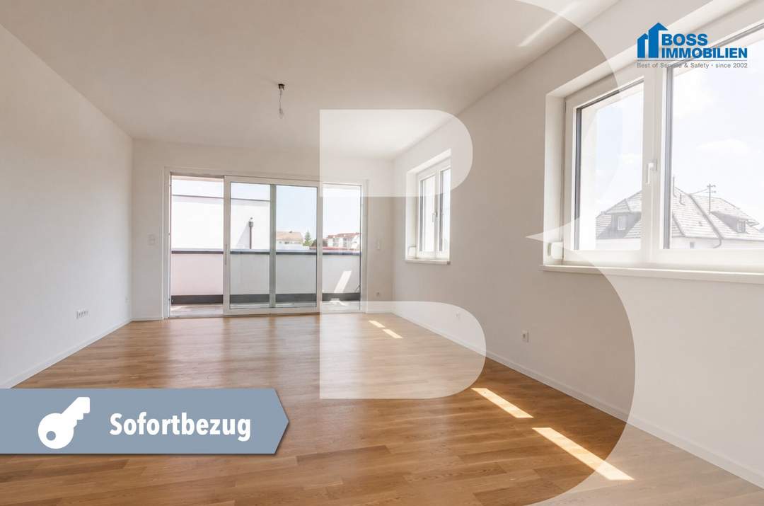Modern Living | Top 1 | mit großem Balkon in den Innenhof | Sofortbezug