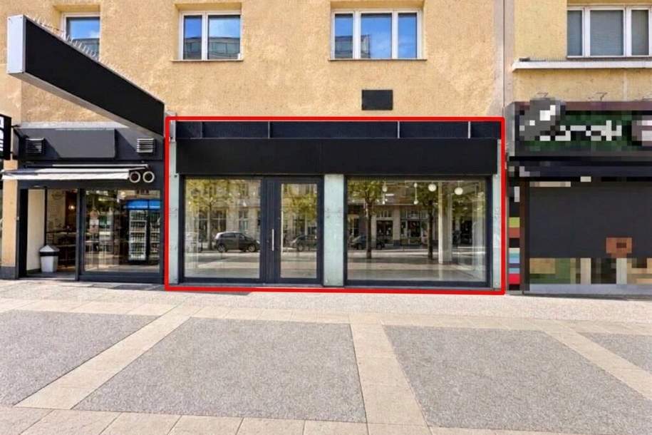 Vielfältiges Geschäftslokal in sehr frequentierter und gut sichtbarer Lage - Gastronomie, Büro, Kanzlei, oder Sonstiges!, Gewerbeobjekt-miete, 7.500,00,€, 1100 Wien 10., Favoriten