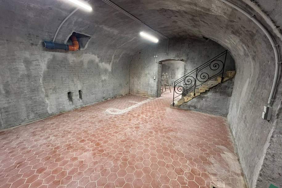 Königsegggasse – Lagerfläche im Kellergeschoss, Gewerbeobjekt-miete, 599,00,€, 1060 Wien 6., Mariahilf