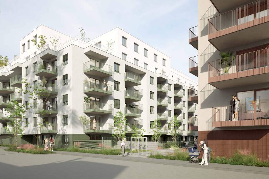 "WOHNEN NÄHE DONAUKANAL", Wohnung-kauf, 1200 Wien 22., Donaustadt