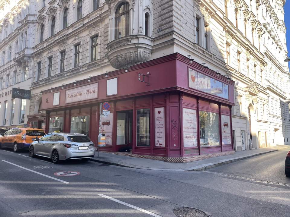 GESCHÄFTSLOKAL + FREQUENZ + nachgefragte LAGE + verlängerte NEUBAUGASSE!