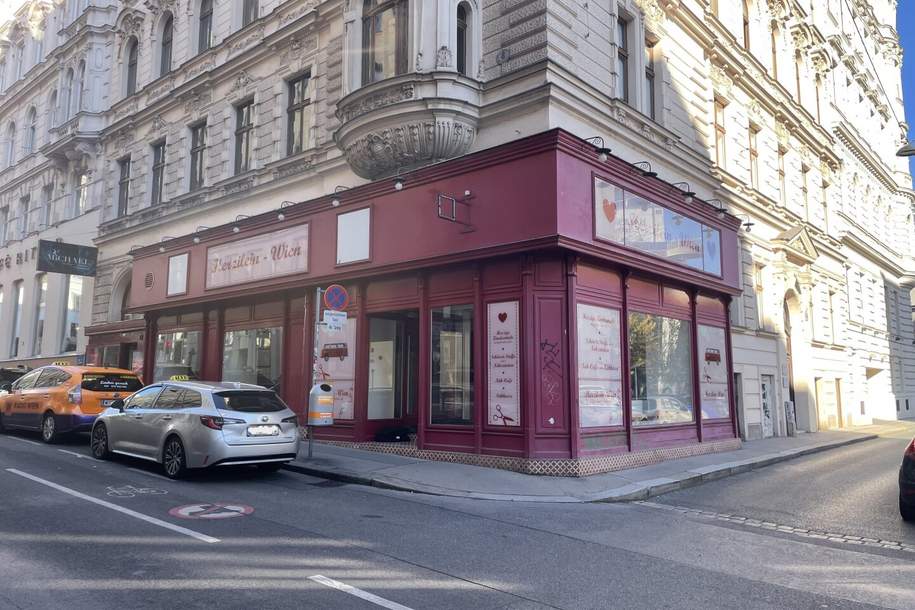 GESCHÄFTSLOKAL + FREQUENZ + nachgefragte LAGE + verlängerte NEUBAUGASSE!, Gewerbeobjekt-miete, 3.086,89,€, 1060 Wien 6., Mariahilf