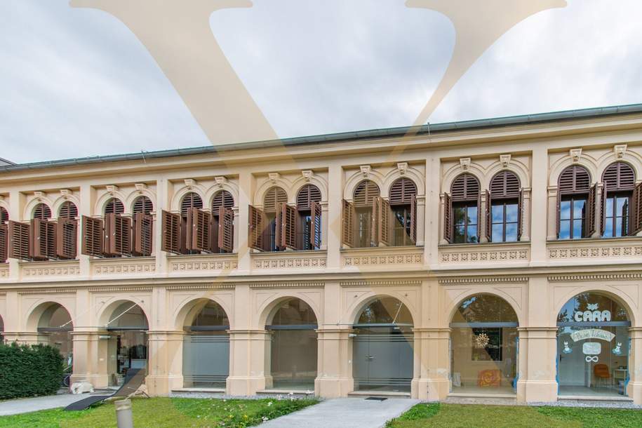 Charmante 2,5-Zimmer-Wohnung mit gemütlichem Eigengarten im Palais Löwenfeld ab sofort zu vermieten!, Wohnung-miete, 1.254,35,€, 4020 Linz(Stadt)