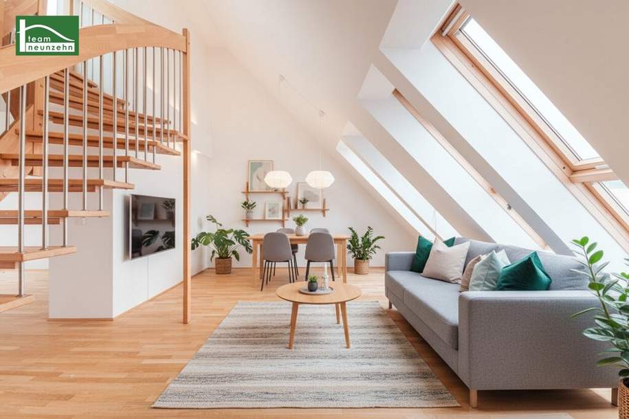 Elegante Dachgeschosswohnungen mit Klimaanlage in Ruhelage des 15. Bezirks - JETZT ANFRAGEN, Wohnung-kauf, 759.001,€, 1150 Wien 15., Rudolfsheim-Fünfhaus