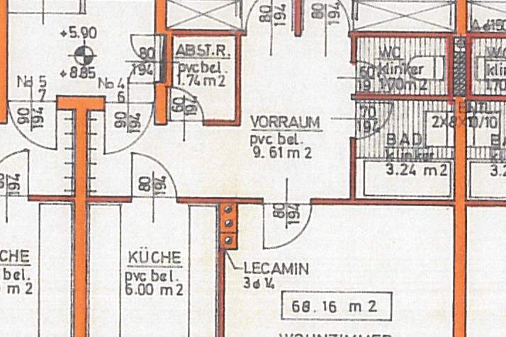 15536 - Ruhelage im Zentrum!, Wohnung-miete, 640,00,€, 3860 Gmünd