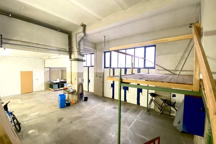 WERKSTÄTTE MIT ZUGORDNETEM STELLPLATZ IM HOF, Gewerbeobjekt-kauf, 219.900,€, 1050 Wien 5., Margareten