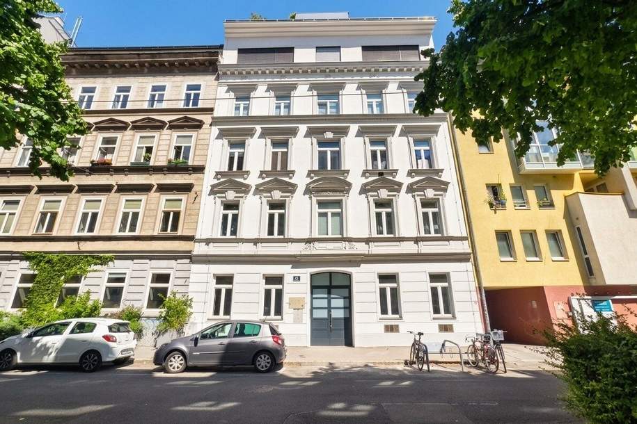 Stilvoll sanierte 2-Zimmer-Eigentumswohnung in toller Lage – 1050 Wien - Küche inklusive, Wohnung-kauf, 249.000,€, 1050 Wien 5., Margareten