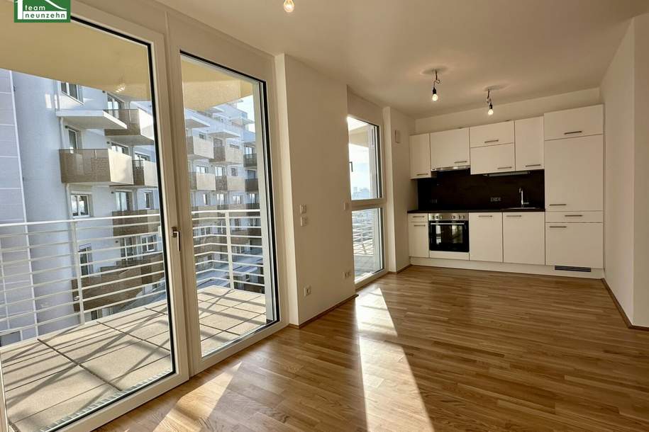 Lichtdurchflutete 1-Zimmer Wohnung in 1220 Wien - ab 01.08.2025 verfügbar!, Wohnung-miete, 725,00,€, 1220 Wien 22., Donaustadt
