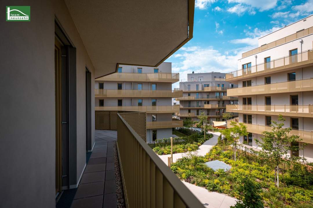 Für Glückliche Mieter (Nettopreis) - großzügige 2.Zimmer mit Balkon im Erstbezugs-Neubau - Provisionsfrei!