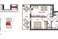Befristet vermietete 2-Zimmer Anlegerwohnung im 1.OG! NEUBAU(T)RAUM mit Balkon!