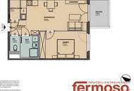 Moderne 1-Zimmer-Wohnung mit Balkon, Einbauküche &amp; Fußbodenheizung in 1200 Wien, 999 € Miete