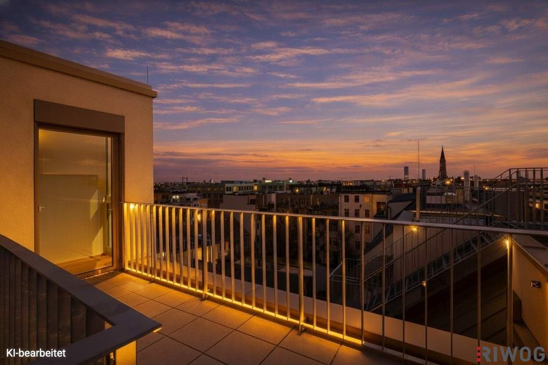 ERSTBEZUG mit DACHTERRASSE | Nähe Alte Donau | 2. DG | Tageslichtbad | Fernwärme | TG-Stellplatz optional | Nachhaltiges Projekt