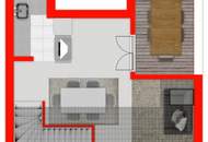 Zentrale Maisonette-Dachgeschosswohnung mit Terrasse in St. Pölten