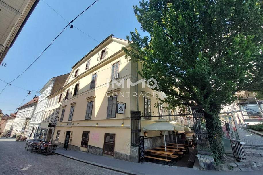 Zentrale INNENSTADT-Lage : 2 Zimmer, Küche, Vorraum, Bad - Sporgasse 29 / Top 10, Wohnung-miete, 621,96,€, 8010 Graz(Stadt)