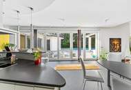 Architekten-Bungalow in Bad Fischau! Im Loftstil | Uneinsehbarer Garten | Pool und Wellnessbereich | Großzügige Garage