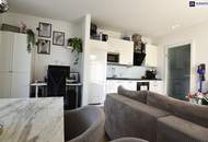 Urban Green Living - Coole, Top ausgestattete 2 Zimmer Terrassenwohnung mit XXL-Freifläche in absoluter Ruhelage!