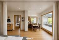 Exklusives 3-Zimmer-Apartment mit Garage & spektakulärem Panoramablick in See (Top 1)
