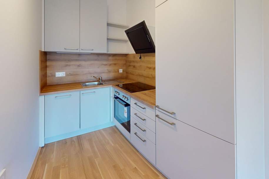 Vermietete Anlegerwohnung mit Garten – 2 Zimmer, Graz-Gösting, Wohnung-kauf, 173.082,€, 8051 Graz(Stadt)