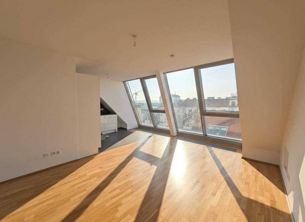 Exklusive klimatisierte 4 Zimmer Dachgeschoß-Maisonette mit Terrasse - Goldeggasse