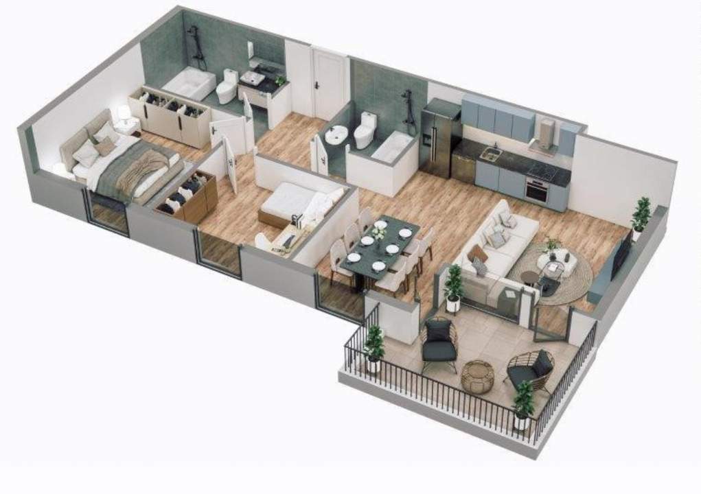 NEUBAU Wörgl-3-Zimmer Terrassenwohnung in Süd-West-Lage im 1.OG zu kaufen!