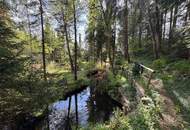 Kleines Juwel in Niederösterreich - Blockhaus mit Fischteich