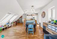 Wo Aussicht zuhause ist! Exklusive Dachgeschosswohnung auf 3 Ebenen mit 2 Terrassen und Garagenplatz im Botschaftsviertel.
