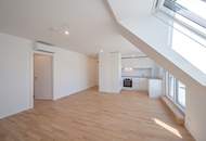ASG IV-Qualitatives Wohnen in urbaner Lage: fantastischer 2-Zimmer Dachgeschoss-ERSTBEZUG mit BALKON! Provisionsfrei!