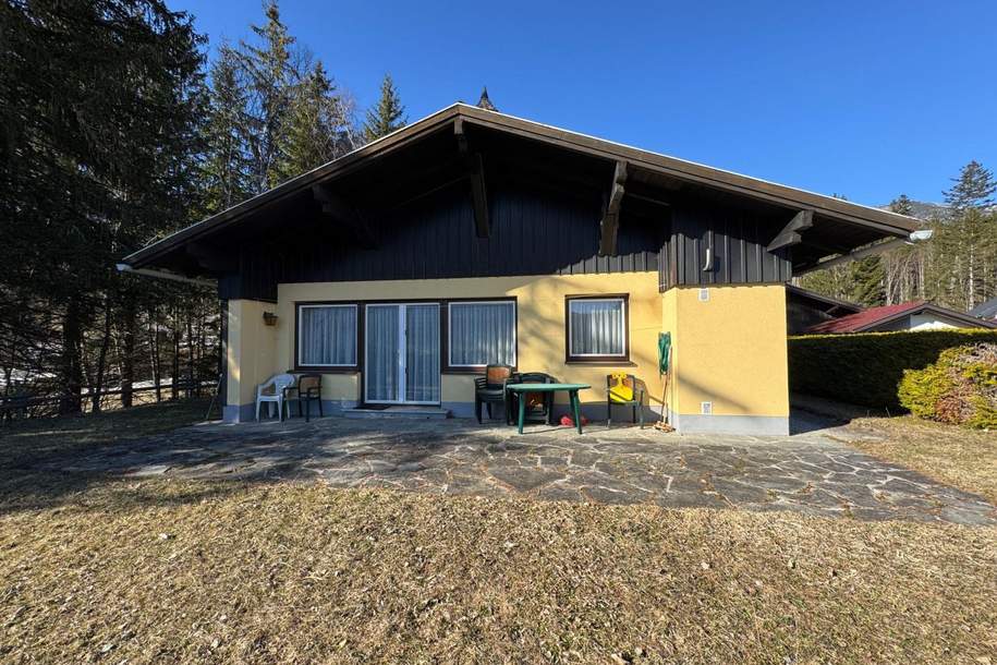 KAUFVEREINBARUNG! Charmanter Bungalow auf der Sonnenalm (für Zweitwohnsitz), Haus-kauf, 195.000,€, 8983 Liezen