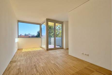 ERSTBEZUG | Außenflächen mit direktem Blick auf den Kahlenberg | vollausgestattete Küchen | Fußbodenheizung und Fußbodenkühlung, Wohnung-miete, 895,00,€, 1210 Wien 21., Floridsdorf