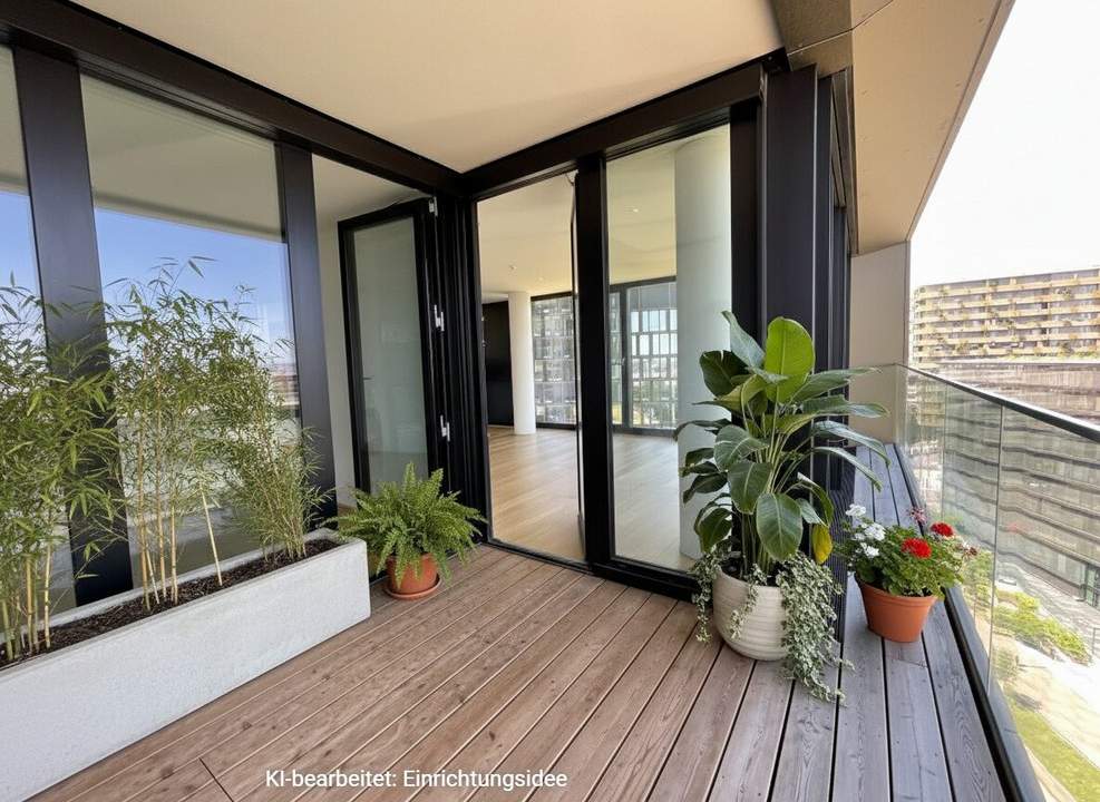 UNBEFRISTET: 2 Zimmer mit Loggia und unglaublichem Ausblick