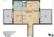 Wunderschöne 3-Zimmer-Wohnung mit 2 Terrassen