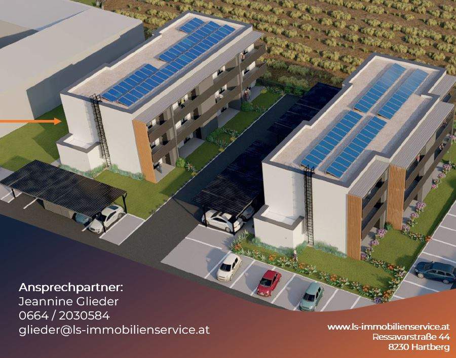 Erstbezug! 2-Zimmer-Wohnung, ca. 55 m², EG mit Terrasse & Garten für Anleger