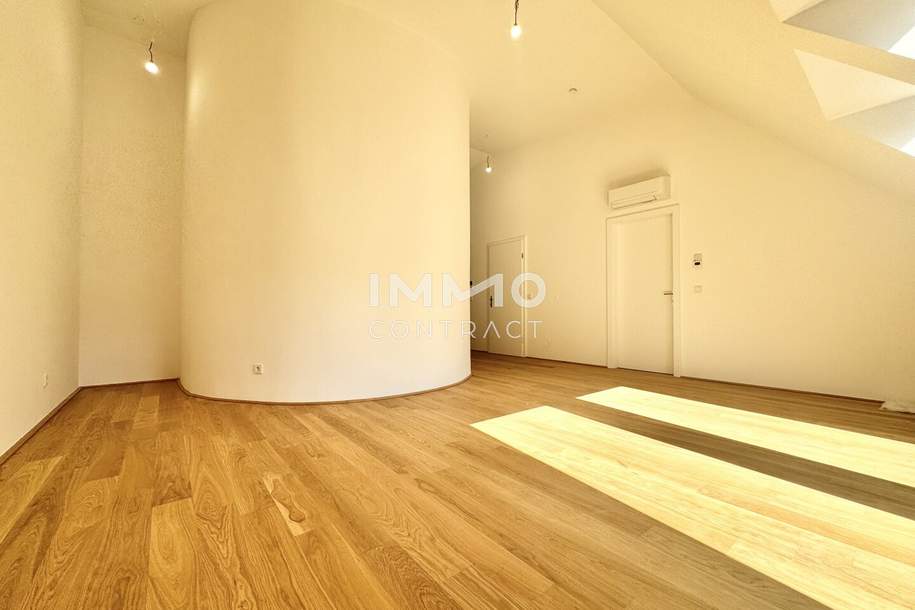 Iconic Living: 4-Zimmer-Luxus-Penthouse mit imposanter Raumhöhe und stilvoller Architektur, Wohnung-miete, 1.260,00,€, 1130 Wien 13., Hietzing